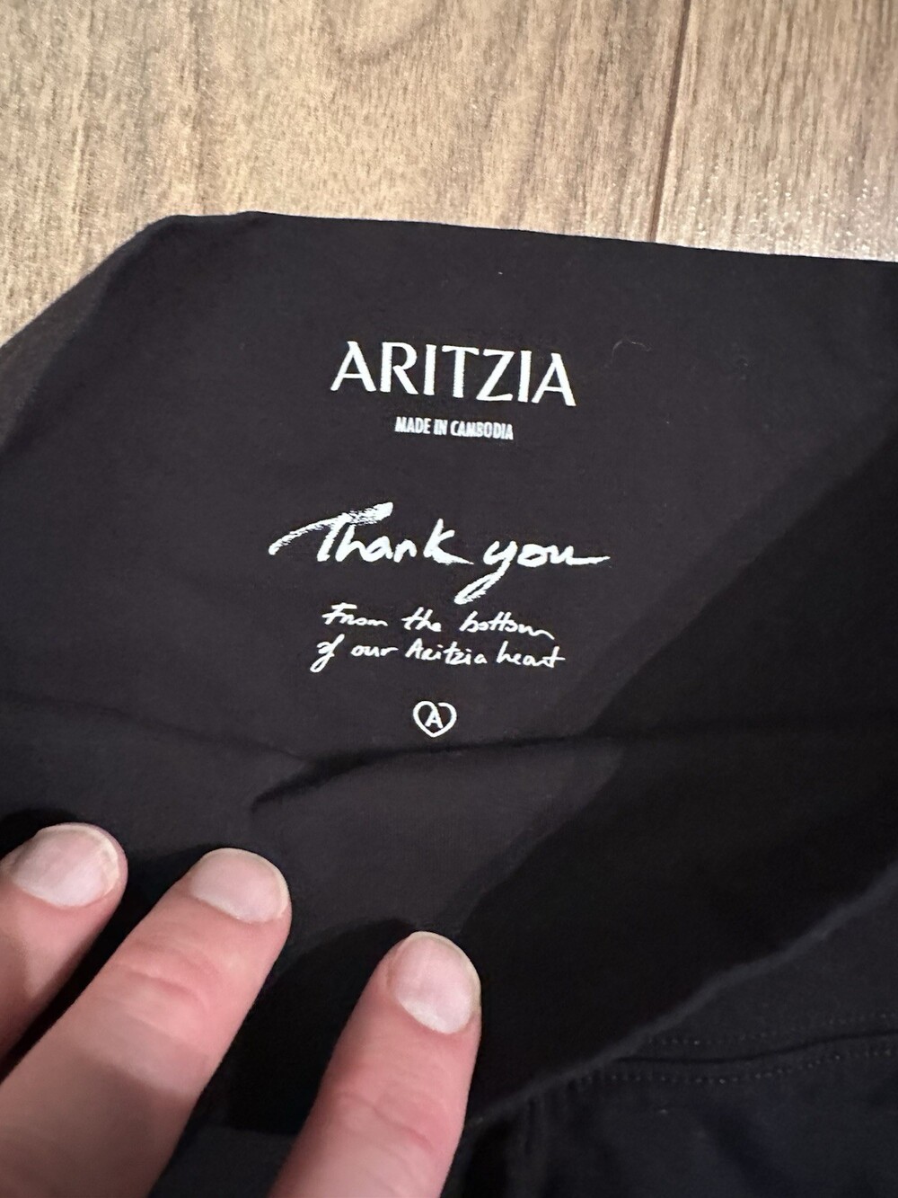 NWT TNA Aritzia Atmosphere Hi-Rise Leggings Black Women’s Size XS - Picture 3 of 8